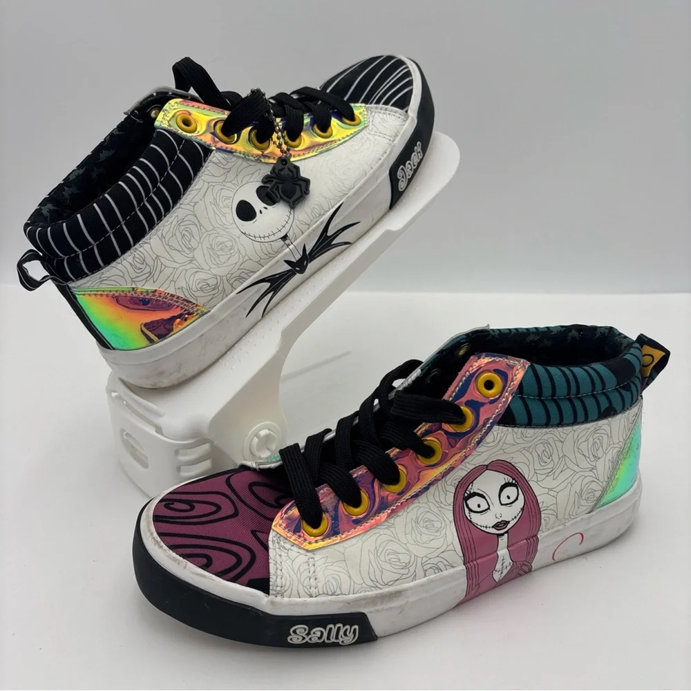 Disney Sally‎ Kids Sneakers - Black, White, Pink, Iridescent
